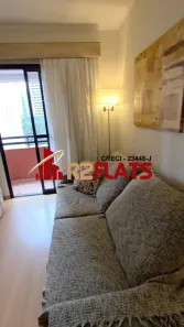 Flat com 2 Quartos para alugar, 44m² no Cidade Monções, São Paulo