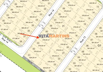 Lote/Terreno à venda, 378m² no Ogiva, Cabo Frio