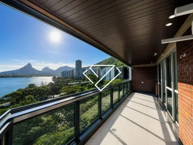Apartamento com 4 Quartos para venda ou aluguel, 160m² no Lagoa, Rio de Janeiro