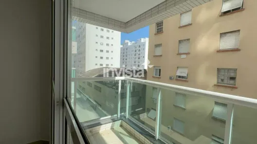 Apartamento com 1 Quarto para alugar, 51m² no Embaré, Santos