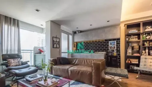 Apartamento com 1 Quarto à venda, 45m² no Santo Amaro, São Paulo