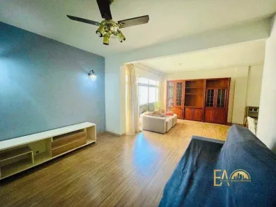 Apartamento com 3 Quartos para alugar, 163m² no Ponta da Praia, Santos