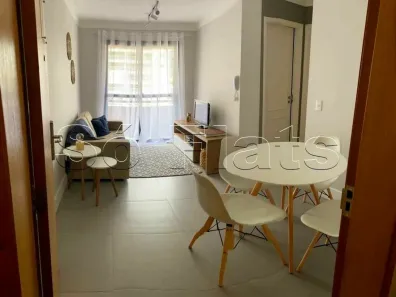 Flat com 1 Quarto à venda, 43m² no Cidade Monções, São Paulo