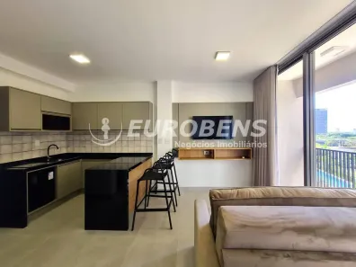 Apartamento com 1 Quarto para alugar, 33m² no Jardim Paulistano, São José do Rio Preto