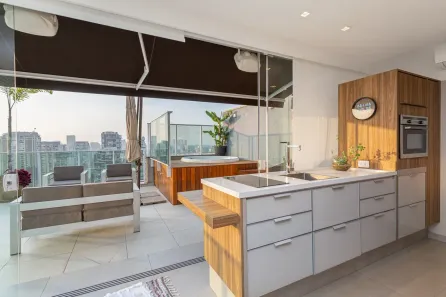 Cobertura com 1 Quarto para alugar, 94m² no Cidade Monções, São Paulo