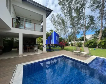 Casa de Condomínio com 5 Quartos à venda, 670m² no Busca Vida (Abrantes), Camaçari