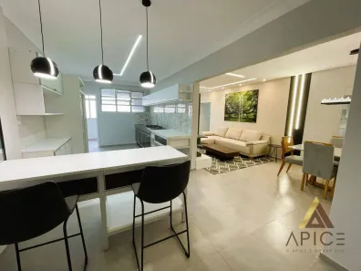 Apartamento com 3 Quartos para alugar, 125m² no Gonzaga, Santos