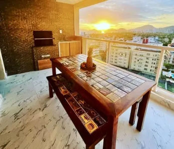 Apartamento com 2 Quartos à venda, 67m² no Loteamento João Batista Julião, Guarujá