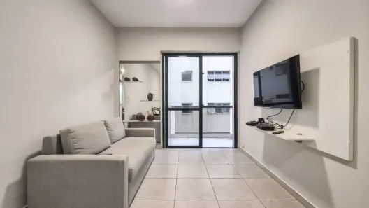 Flat com 1 Quarto para alugar, 42m² no Cerqueira César, São Paulo