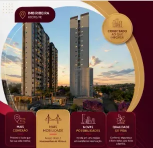 Apartamento com 2 Quartos à venda, 36m² no Imbiribeira, Recife