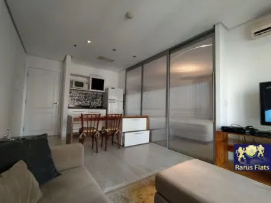 Flat com 1 Quarto para alugar, 40m² no Itaim Bibi, São Paulo
