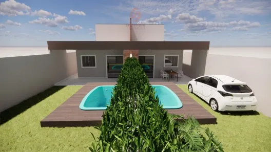 Casa com 3 Quartos à venda, 90m² no Balneário Ponta da Fruta, Vila Velha