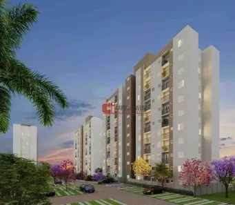 Apartamento com 2 Quartos à venda, 41m² no Loteamento Capotuna, Jaguariúna