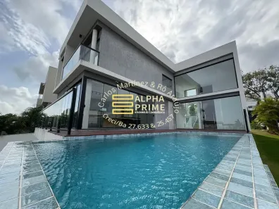 Casa de Condomínio com 4 Quartos para alugar, 350m² no Vila de Abrantes (Abrantes), Camaçari
