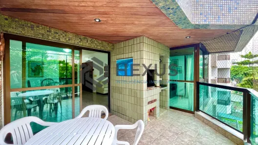 Apartamento com 3 Quartos para alugar, 130m² no Pitangueiras, Guarujá