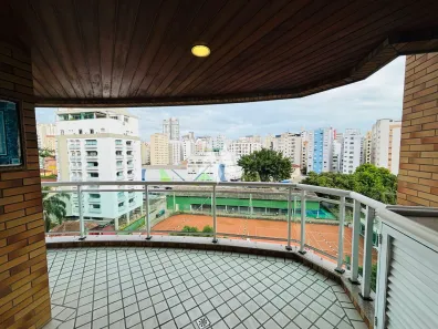 Apartamento com 3 Quartos para alugar, 150m² no Boqueirão, Santos