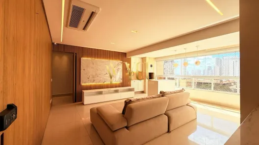 Apartamento com 3 Quartos para alugar, 122m² no Setor Bueno, Goiânia