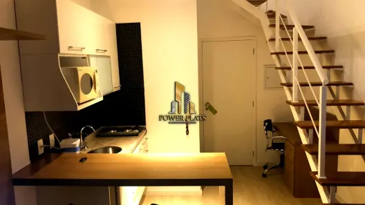 Flat com 1 Quarto para alugar, 45m² no Cidade Monções, São Paulo