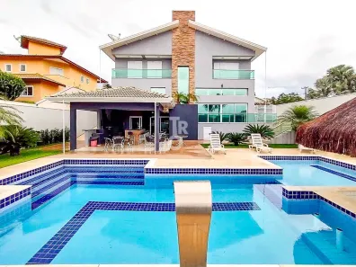 Casa de Condomínio com 4 Quartos à venda, 502m² no Jundiaí Mirim, Jundiaí