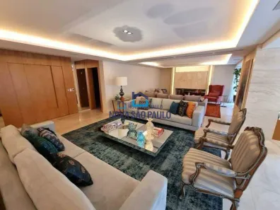 Apartamento com 4 Quartos para alugar, 375m² no Campo Belo, São Paulo