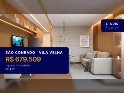 Apartamento com 1 Quarto à venda, 20m² no São Conrado, Vila Velha