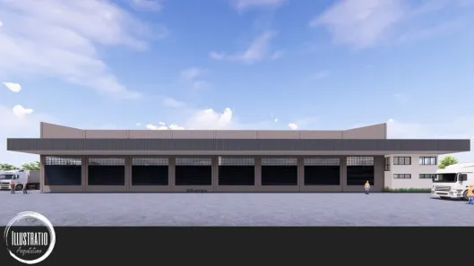Prédio Comercial para alugar, 1430m² no Industrial, Canoas
