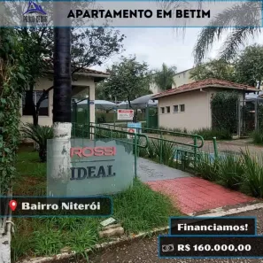 Apartamento com 2 Quartos à venda, 48m² no Niterói, Betim