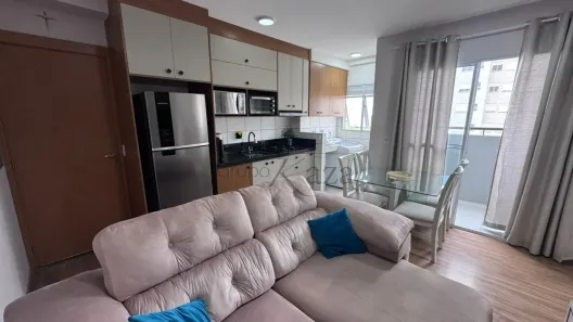 Apartamento com 2 Quartos à venda, 48m² no Condomínio Residencial Colinas do Paratehy, São José dos Campos