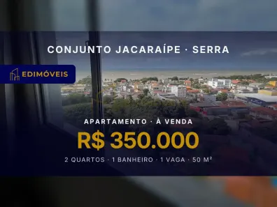 Apartamento com 2 Quartos à venda, 50m² no Conjunto Jacaraípe, Serra