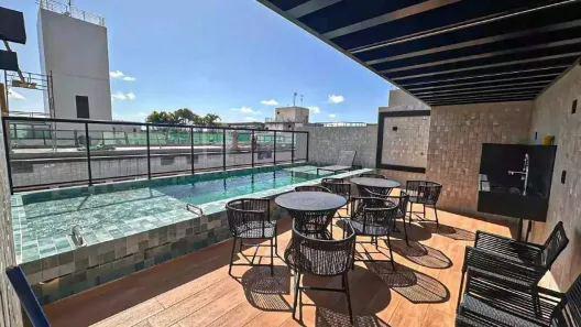 Flat com 1 Quarto à venda, 19m² no Cabo Branco, João Pessoa