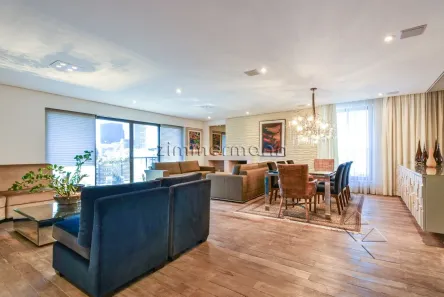 Apartamento com 3 Quartos para alugar, 224m² no Vila Caraguatá, São Paulo