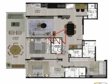 Apartamento com 2 Quartos à venda, 146m² no Lagoa, Rio de Janeiro