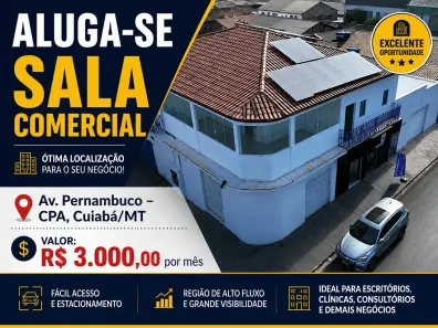 Ponto Comercial para alugar, 75m² no Morada da Serra, Cuiabá