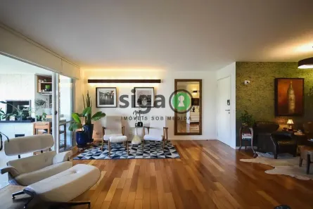 Apartamento com 3 Quartos para alugar, 142m² no Paraíso do Morumbi, São Paulo