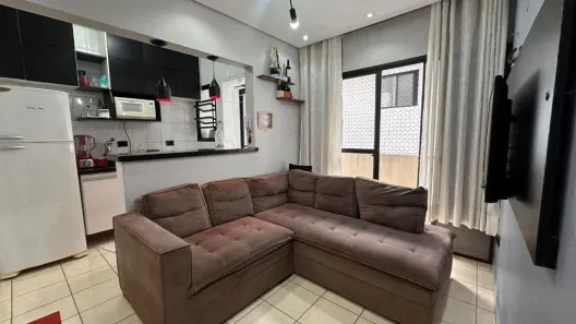 Apartamento com 1 Quarto à venda, 34m² no Guilhermina, Praia Grande