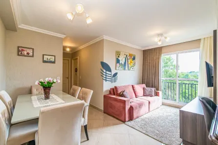 Apartamento com 2 Quartos para alugar, 58m² no Uberaba, Curitiba