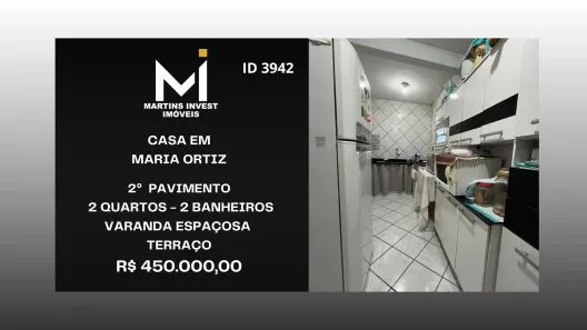 Casa com 2 Quartos à venda, 152m² no Maria Ortiz, Vitória