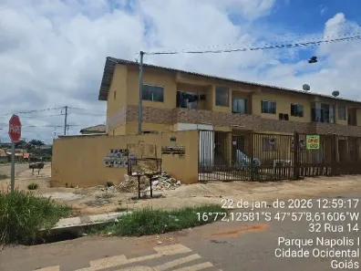 Apartamento com 2 Quartos à venda, 48m² no Parque Nápolis A, Cidade Ocidental