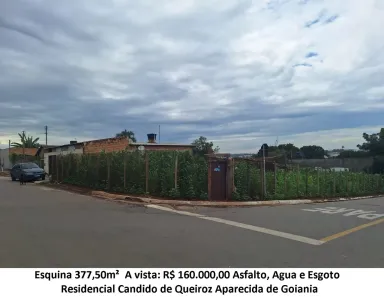 Lote/Terreno à venda, 377m² no Residencial Cândido Queiroz, Aparecida de Goiânia