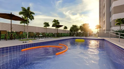 Apartamento com 2 Quartos à venda, 51m² no Vicente Pinzon, Fortaleza