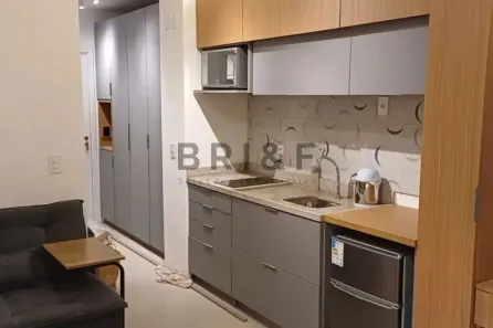 Apartamento com 1 Quarto para alugar, 24m² no Vila Nova Conceição, São Paulo