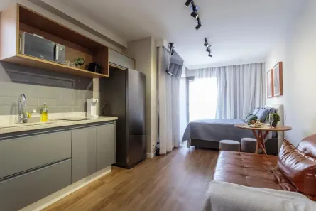 Kitnet com 1 Quarto à venda, 36m² no Indianópolis, São Paulo