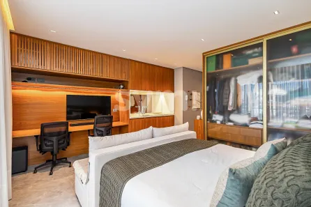 Apartamento com 1 Quarto à venda, 27m² no Bigorrilho, Curitiba