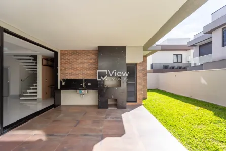 Casa de Condomínio com 4 Quartos à venda, 307m² no São Braz, Curitiba