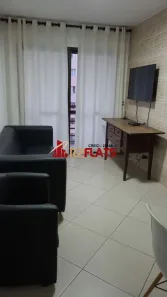 Flat com 1 Quarto para alugar, 35m² no Moema, São Paulo