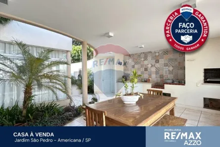 Casa com 3 Quartos à venda, 305m² no Vila Santa Catarina, Americana