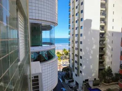 Apartamento com 2 Quartos para alugar, 103m² no Canto do Forte, Praia Grande
