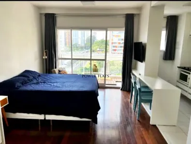 Apartamento com 1 Quarto para alugar, 36m² no Brooklin Paulista, São Paulo