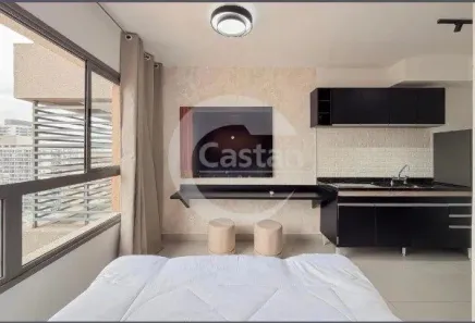 Apartamento com 1 Quarto para alugar, 20m² no Vila Firmiano Pinto, São Paulo