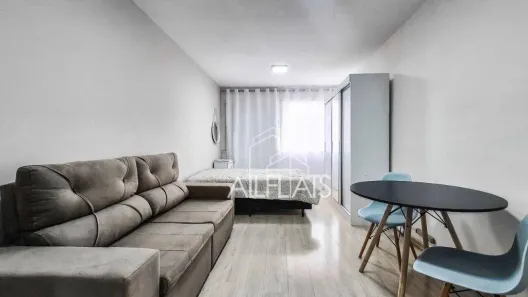 Apartamento com 1 Quarto para alugar, 30m² no Cerqueira César, São Paulo